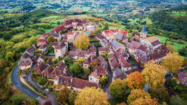 istock loubressac medieval town views from above 1282889169