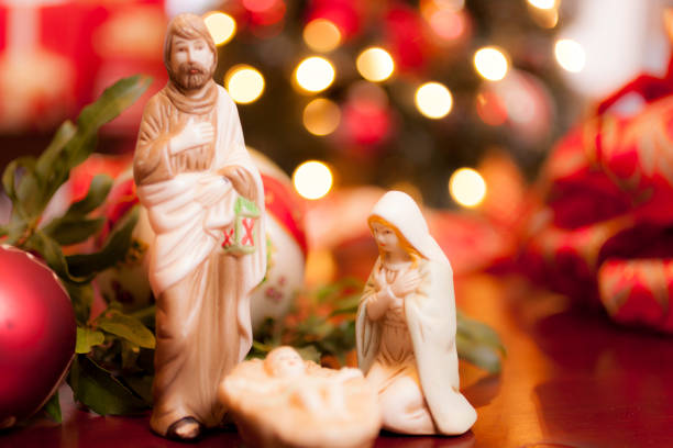 istock Mary and Joseph with Baby Jesus. 1282894552