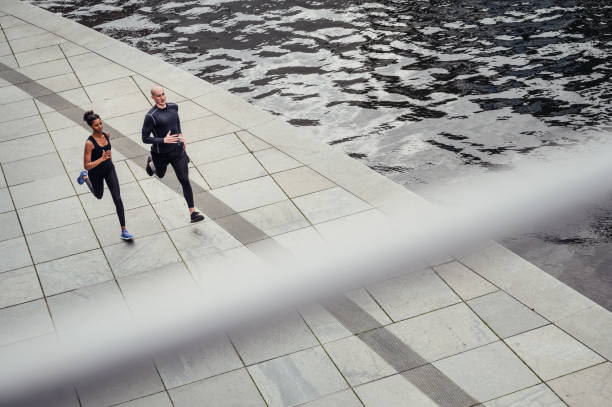 istock Couple running in Berlin 1282898466
