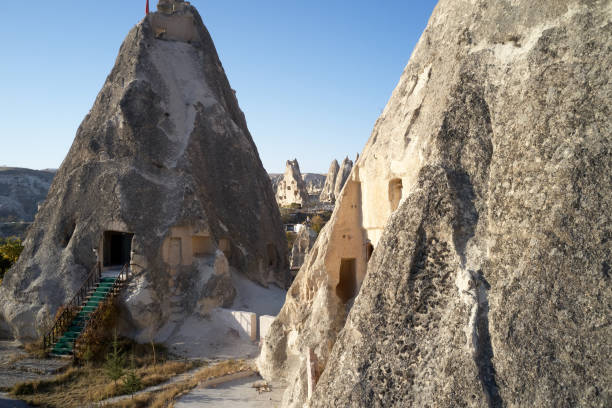 istock Cave dwellings at Goreme, Cappadocia, Turkey. 1282900870