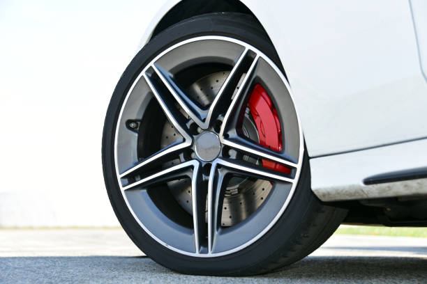 istock Sports Car wheel 1282901244
