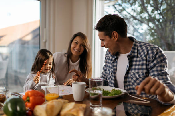 istock Caucasian father working at home 1282913929