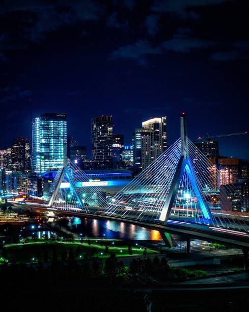 istock Boston’s vivid skyline at night 1282917294