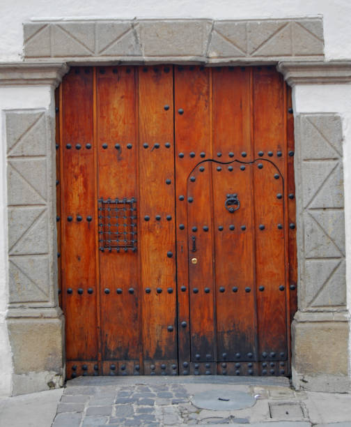 istock Big, Wooden Door 1282925508