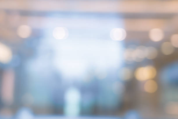 istock Abstract Shopping mall background with bokeh 1282929516