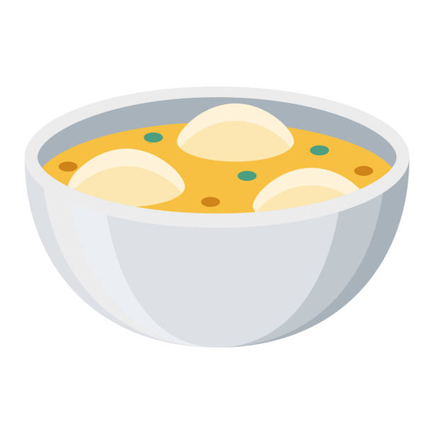 matzo ball suppe nup icon auf transparentem hintergrund - matzo ball soup stock-grafiken, -clipart, -cartoons und -symbole