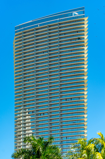 Miami, FL, USA - November 1, 2020: Photo of Armani Casa Residences Sunny Isles Beach FL