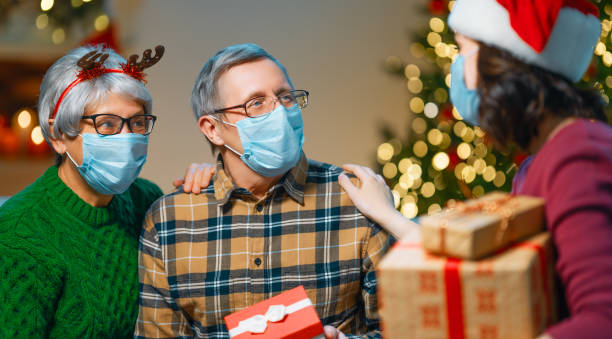 istock family celebrating Christmas 1282954330