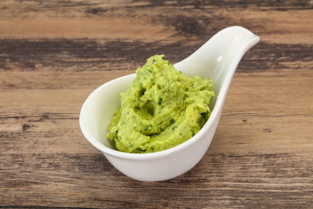 istock Avocado guacamole sauce with chili pepper 1282957020
