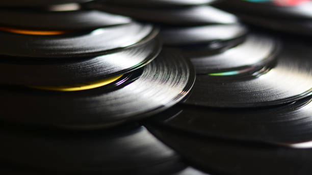 istock A great collection of vinyl records. 1282968345