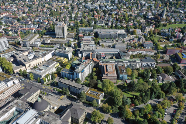 istock Zurich City university district 1282968517