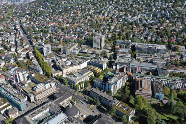 istock Zurich City university district 1282969057