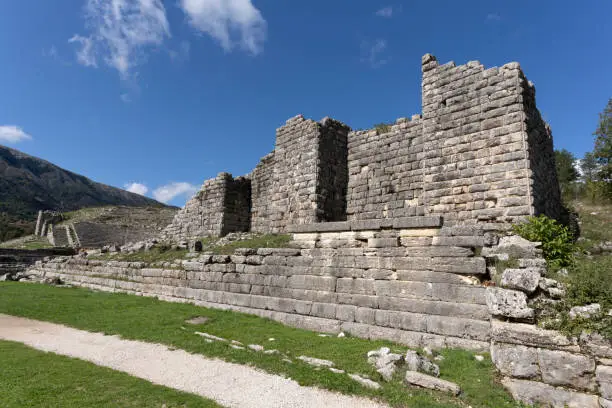 Ruins of Dodona, Epirus, northwestern Greece. Home to the oldest Hellenic oracle, second only to the oracle of Delphi in prestige.