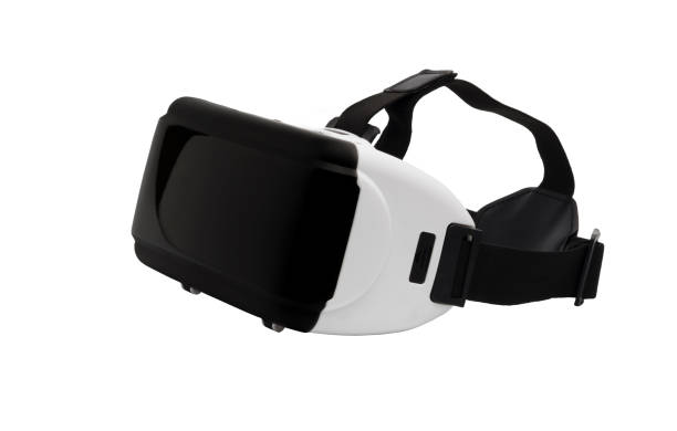 istock VR glass or VR headset isolated on white background with clipping path 1282973859