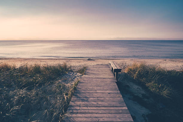 Holzsteg auf Sylt