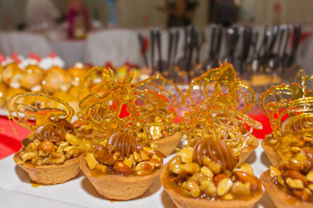 istock detail of finely decorated desserts at a party 1282992607