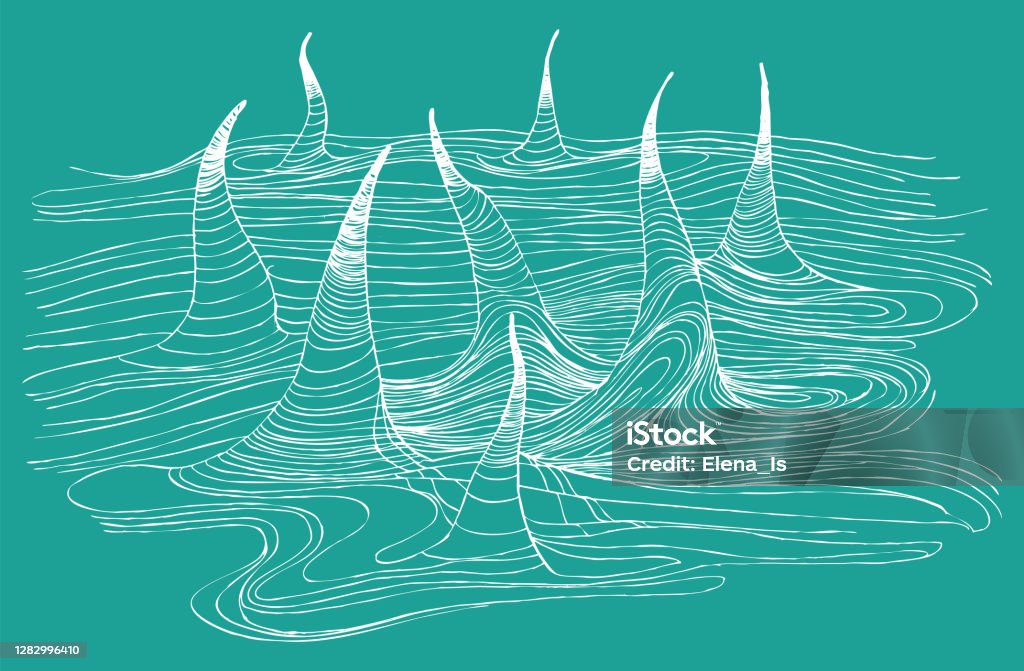Drawings Vector Abstract Drawing Vector Stock Illustration - Download Image Now - Art ...