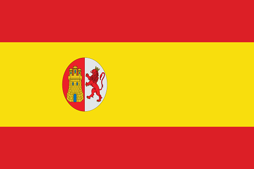Flag of the First Spanish Republic from 1873 to 1874