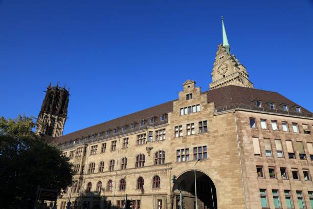 istock Duisburg City Hall, Germany 1283006987
