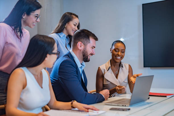 istock This team brings great ideas to the table. 1283015489