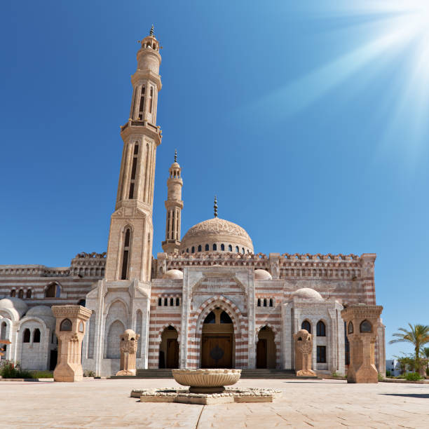 istock Beautiful Mustafa Mosque in Sharm El Sheikh 1283017957