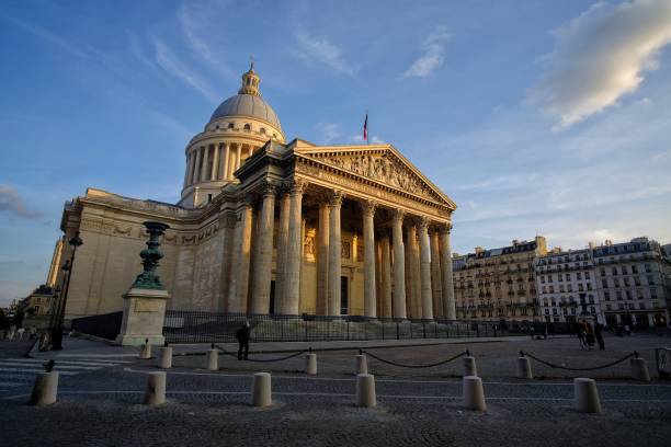 пантеон париж - pantheon paris paris france france europe стоковые фото и изображения