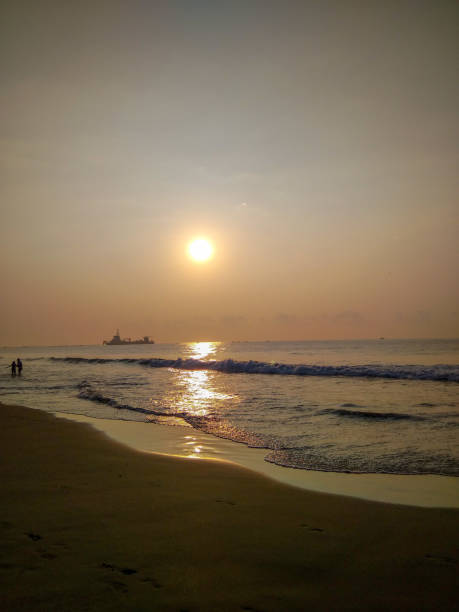 istock THE OCEAN AT THE SUNRISE 1283034196
