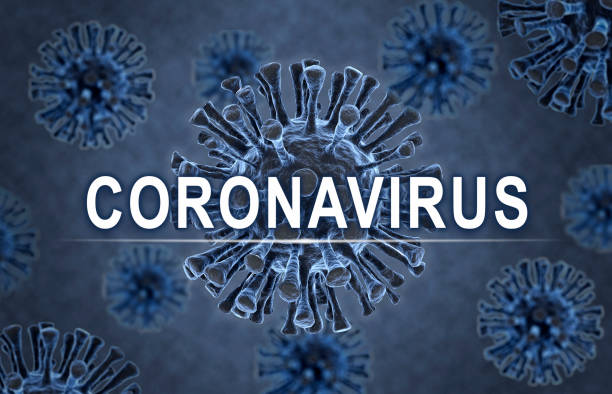 istock Concept of virus covid 19 with title word CORONAVIRUS 1283034538