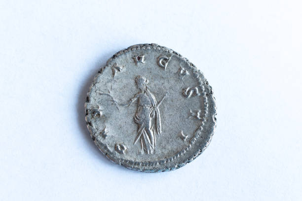 istock Back roman coin roman empire 1283037715