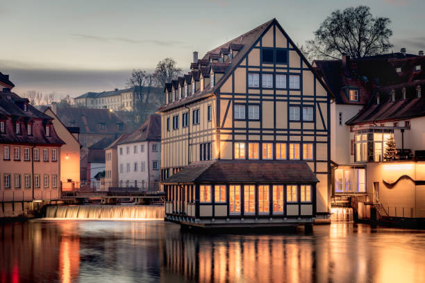 Bavarian Old Town Hall of Bamberg, Germany