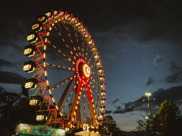 munich's alternative beer fest 2020 - carnival amusement park amusement park ride traditional festival imagens e fotografias de stock