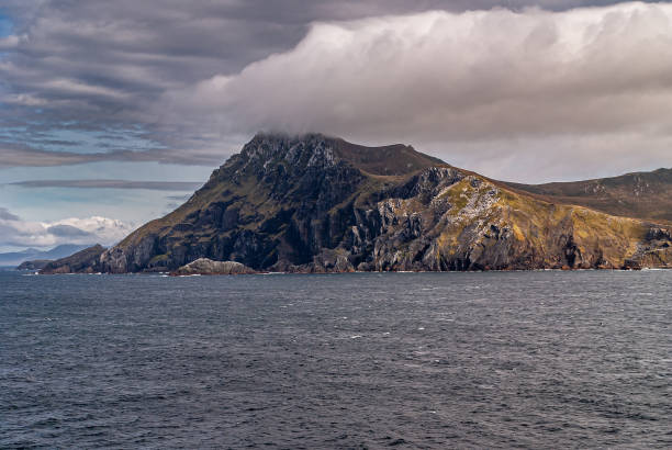 istock Wollaston Islands under cloudscape, Cape Horn, Chile. 1283048593
