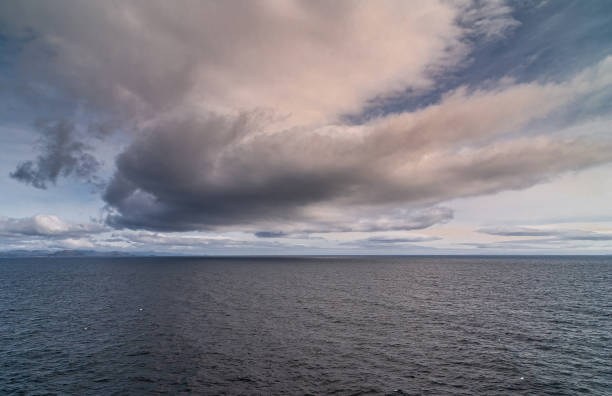 istock Cloudscape above Atlantic waters on East side of Cape Horn, Chile. 1283048676