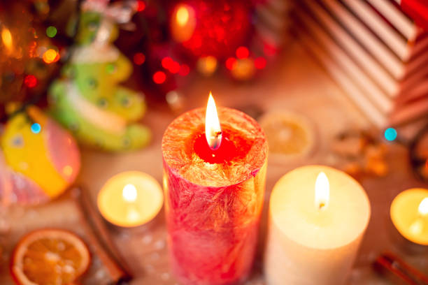 istock Festive mood, warm colors, new year's eve. 1283068551