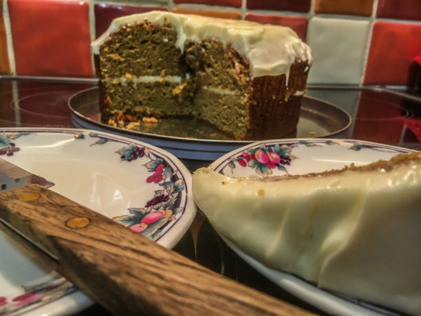 istock Homemade pumpkin cake 1283074421