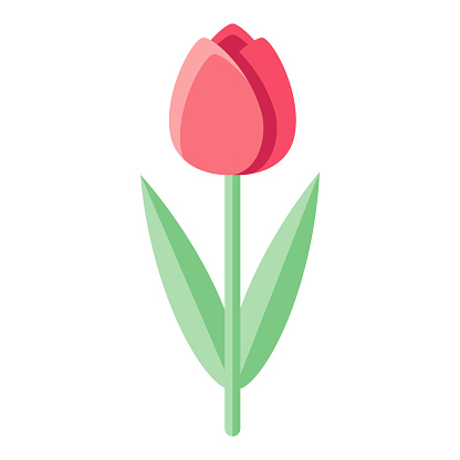 A flat design Easter icon on a transparent background (can be placed onto any colored background). File is built in the CMYK color space for optimal printing. Color swatches are global so it’s easy to change colors across the document. No transparencies, blends or gradients used.