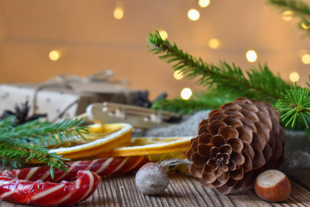 istock Christmas decor. Page background, banner. Happy new year. 1283092403