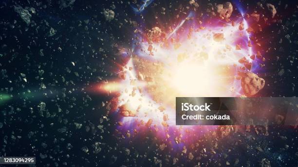 Supernova Stock Photo - Download Image Now - Supernova, Big Bang, Exploding