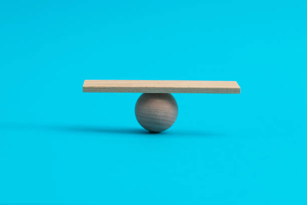 istock A seesaw made of building blocks 1283121544