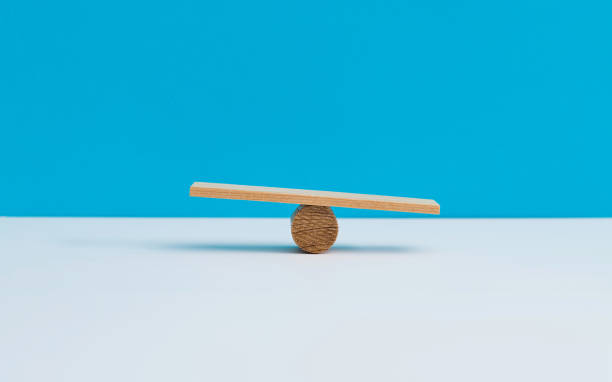 istock A seesaw made of building blocks 1283122140
