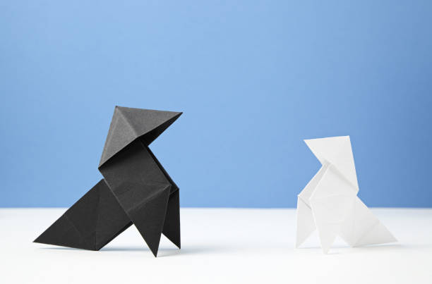 istock Couple paper birds 1283129530