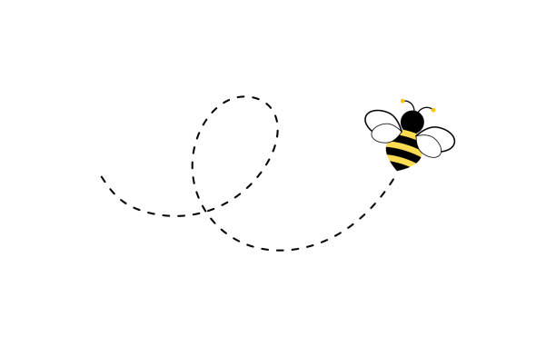 ilustraciones, imágenes clip art, dibujos animados e iconos de stock de vector e icono de abeja y panal diferentes - honeyed