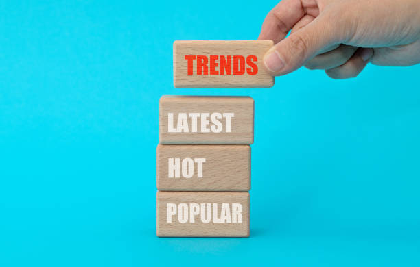 istock Wooden blocks with word trends 1283131582
