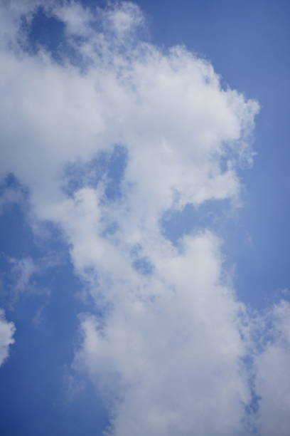 istock Landscape of the clear blue sky 1283143410