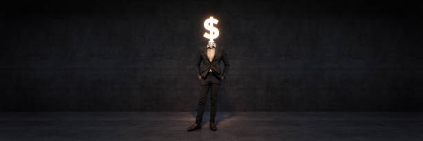 istock business man with a dollar sign for a head. 3d rendering 1283145452