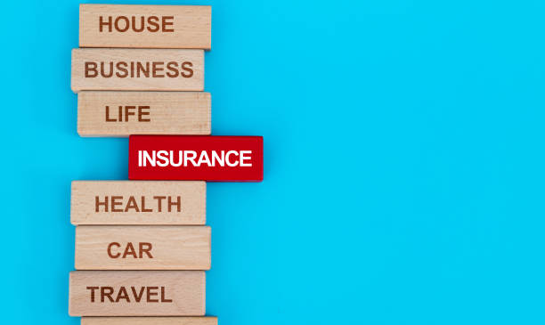istock Wooden blocks with the word insurance 1283158003
