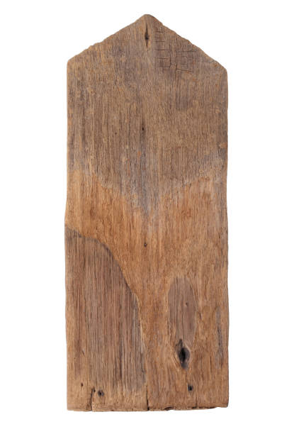 istock empty wooden tray isolated on white background 1283160358