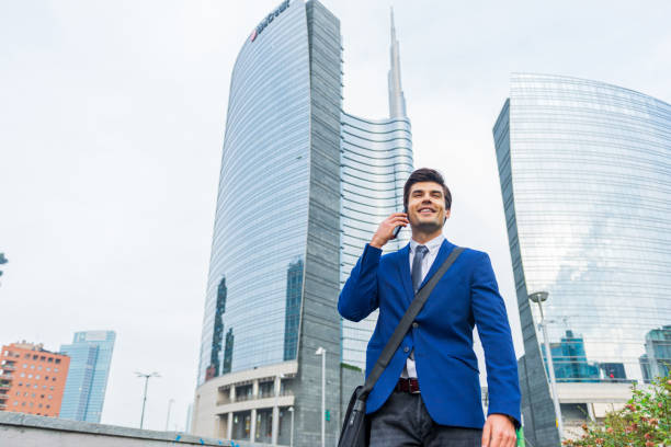 istock Businessman in the city 1283160647