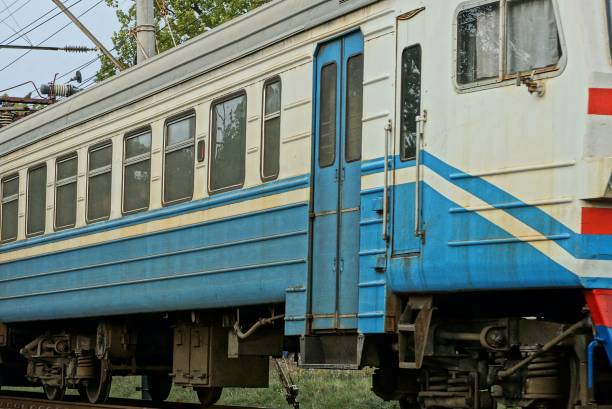 istock part of a colored electric train with windows 1283166176