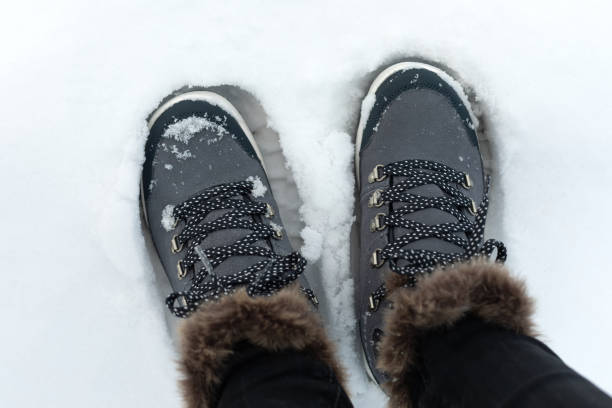 istock Fashionable winter boots 1283166180